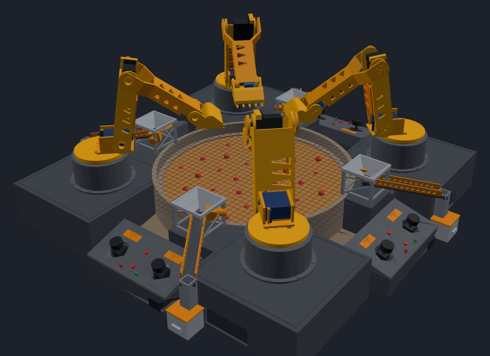 The 3D model